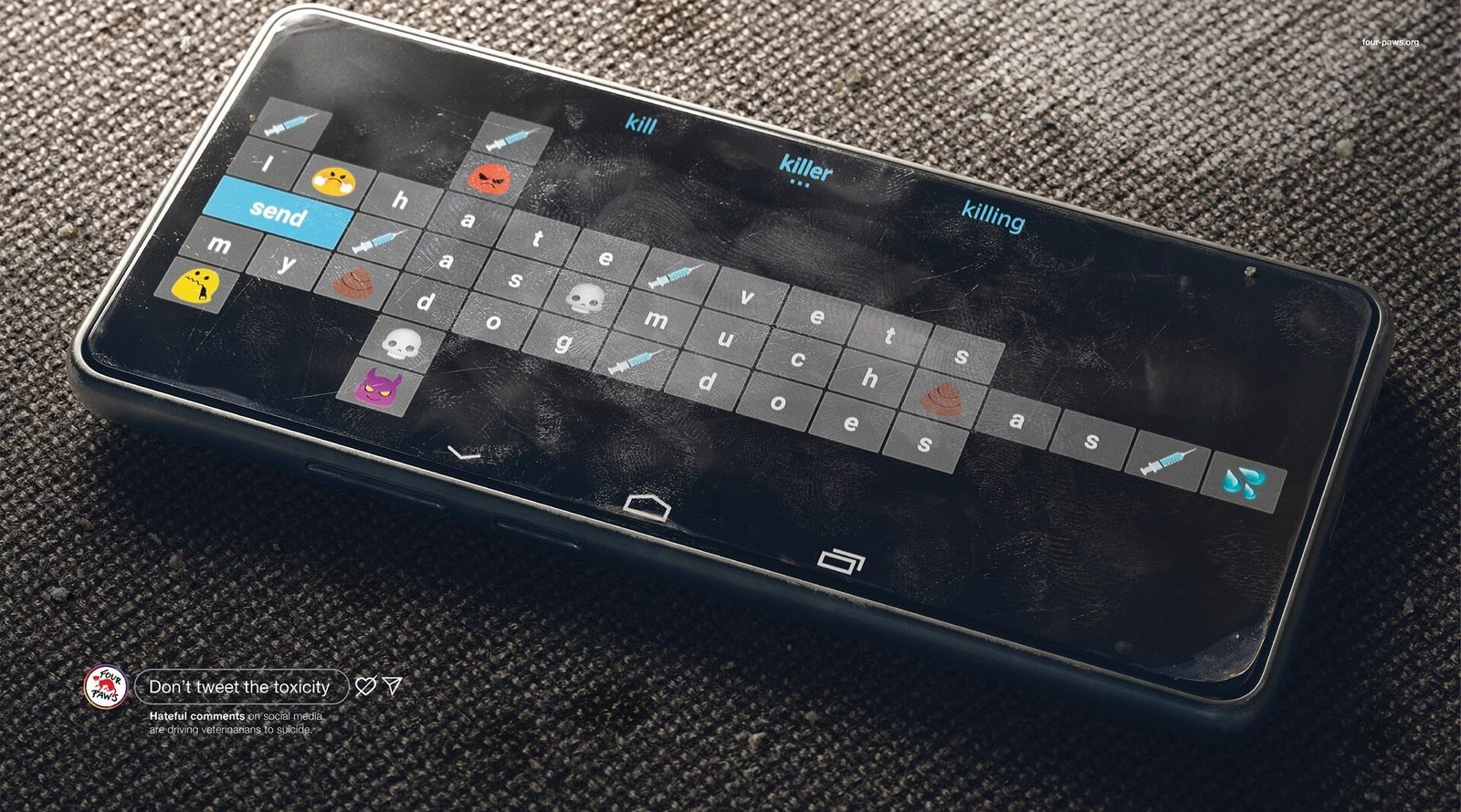 Killer Keyboards campaign visual 2