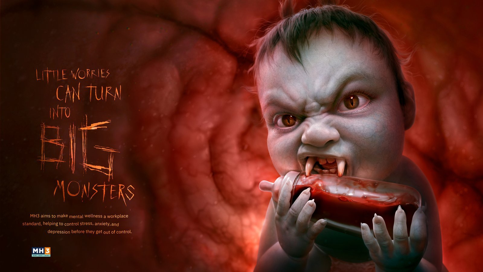 Little Bad Thoughts campaign visual 2